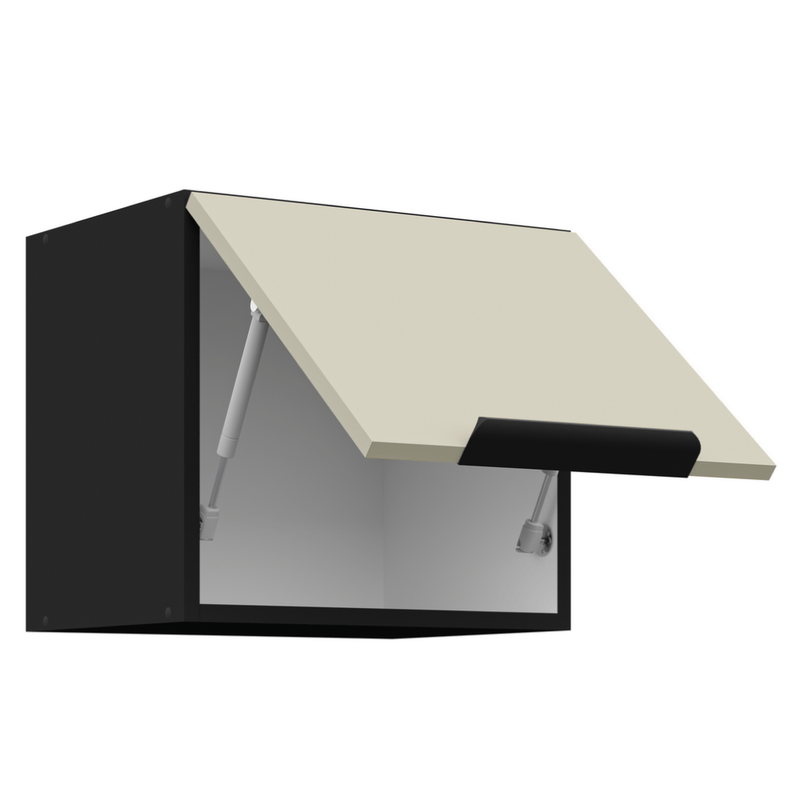 Casa si Gradina - Mobilier - Comode si corpuri - Corpuri bucatarie - Dulap superior, casmir/negru, ARAKA 40 GU-36 1F - Infinity.ro