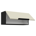 Casa si Gradina - Mobilier - Comode si corpuri - Corpuri bucatarie - Dulap superior, casmir/negru, ARAKA 80 GU-36 1F - Infinity.ro