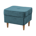 Casa si Gradina - Mobilier - Scaune si fotolii - Tabureti - Taburet modern, petrol/fag, RUFINO 3 NEW - Infinity.ro