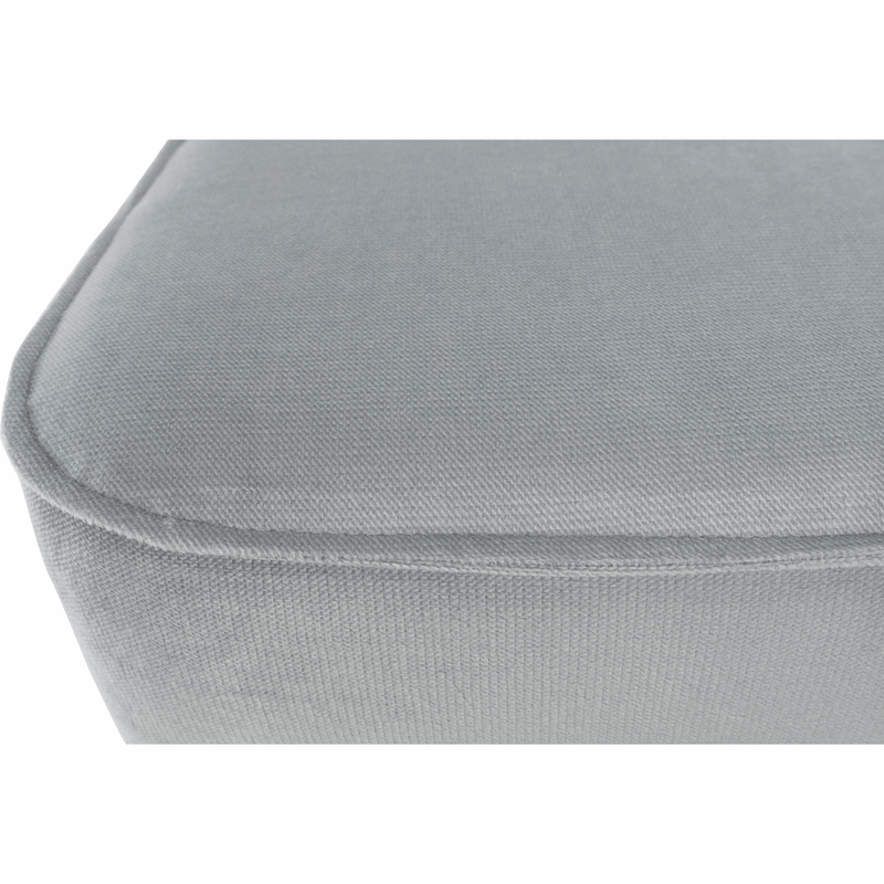 Casa si Gradina - Mobilier - Scaune si fotolii - Tabureti - Taburet modern, gri deschis/nuc, RUFINO 3 NEW - Infinity.ro