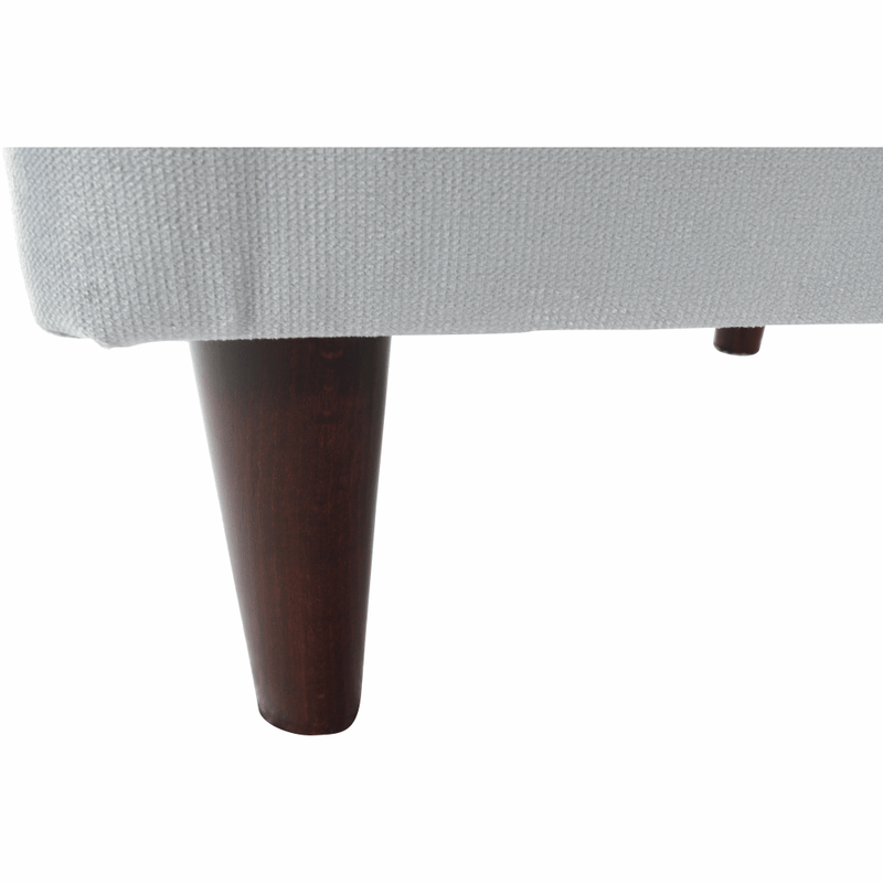 Casa si Gradina - Mobilier - Scaune si fotolii - Tabureti - Taburet modern, gri deschis/nuc, RUFINO 3 NEW - Infinity.ro