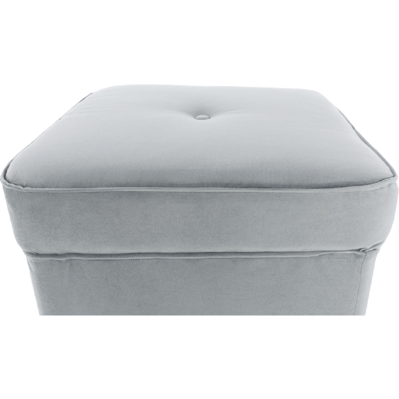 Casa si Gradina - Mobilier - Scaune si fotolii - Tabureti - Taburet modern, gri deschis/alb, RUFINO 3 NEW - Infinity.ro