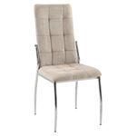 Casa si Gradina - Mobilier - Scaune si fotolii - Scaune - Scaun, tesatura maro/metal, ADORA 2 NEW - Infinity.ro