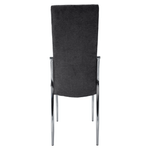 Casa si Gradina - Mobilier - Scaune si fotolii - Scaune - Scaun, tesatura gri inchis/metal, ADORA 2 NEW - Infinity.ro