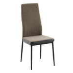 Casa si Gradina - Mobilier - Scaune si fotolii - Scaune - Scaun bucatarie, maro inchis/negru, ENRA NEW - Infinity.ro