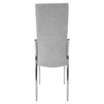 Casa si Gradina - Mobilier - Scaune si fotolii - Scaune - Scaun, tesatura gri/metal, ADORA 2 NEW - Infinity.ro
