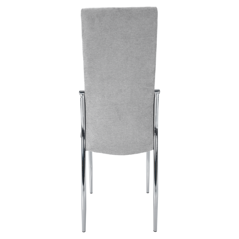 Casa si Gradina - Mobilier - Scaune si fotolii - Scaune - Scaun, tesatura gri/metal, ADORA 2 NEW - Infinity.ro