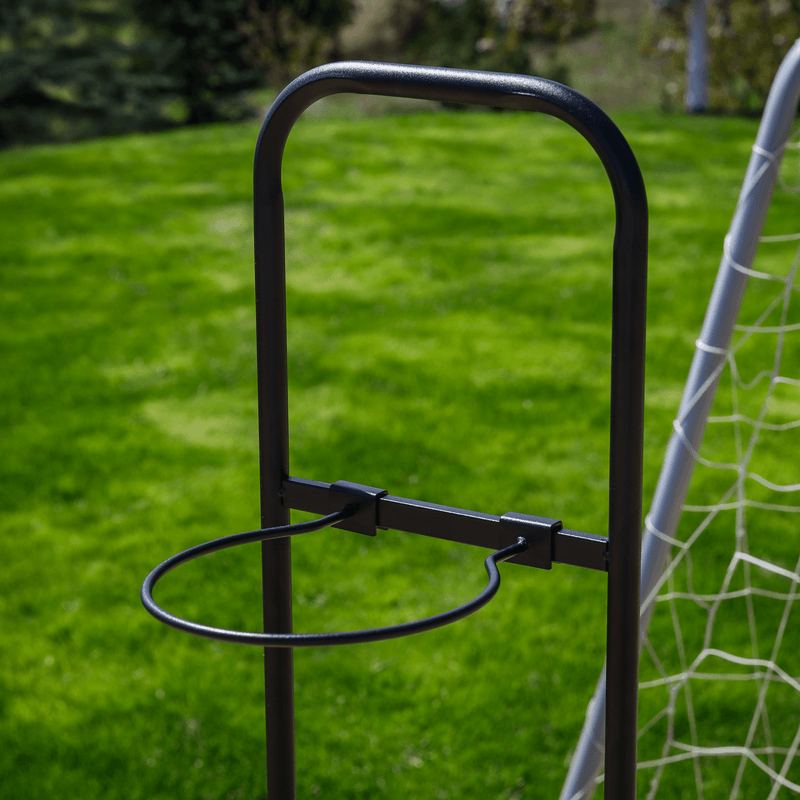 Sport si Outdoor - Echipament Sportiv - Accesorii echipament sportiv - Depozitare si transport articole sportive - Suport pentru mingi, negru, metal, LOBY - Infinity.ro