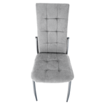 Casa si Gradina - Mobilier - Scaune si fotolii - Scaune - Scaun, tesatura gri/metal, ADORA 2 NEW - Infinity.ro