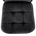 Casa si Gradina - Mobilier - Scaune si fotolii - Scaune - Scaun, tesatura gri inchis/metal, ADORA 2 NEW - Infinity.ro