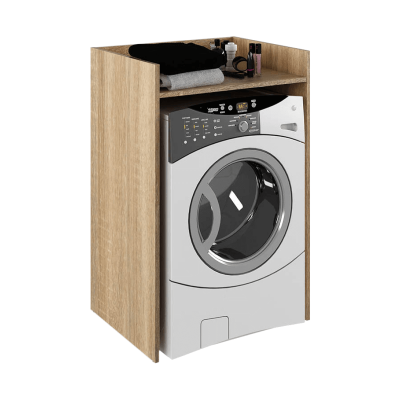 Casa si Gradina - Mobilier - Mobilier baie - Corpuri baie - Dulap pentru masina de spalat, stejar sonoma, VOJTO - Infinity.ro
