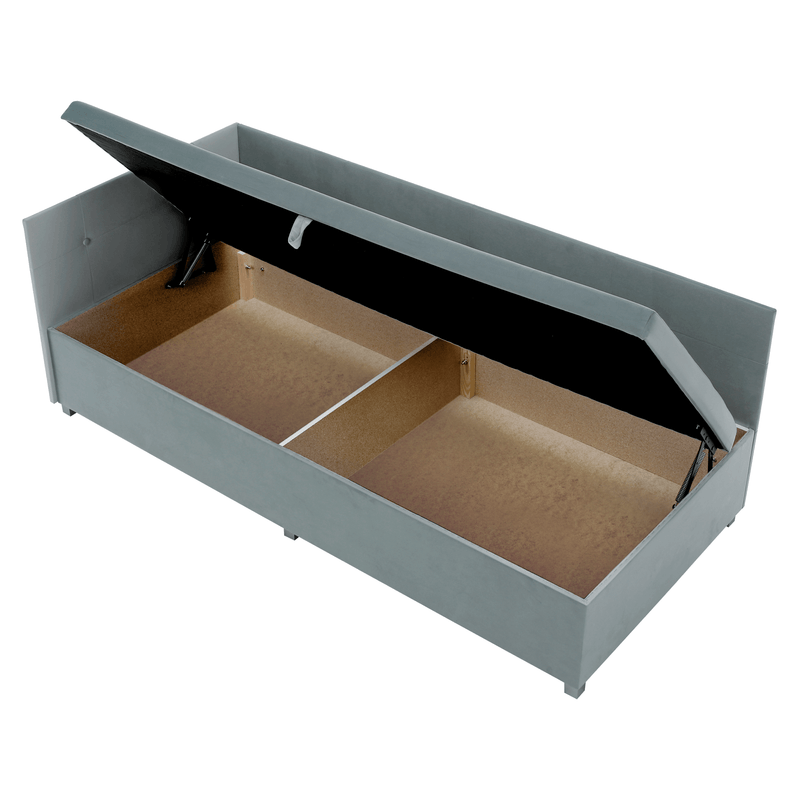 Casa si Gradina - Mobilier - Paturi si accesorii - Paturi - Pat de zi cu spatiu de depozitare, mentol, AURIA UNI - Infinity.ro