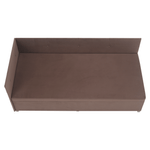 Casa si Gradina - Mobilier - Paturi si accesorii - Paturi - Canapea extensibila cu spatiu de depozitare, maro Taupe, AURIA UNI - Infinity.ro