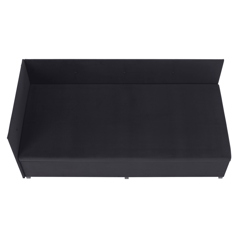 Casa si Gradina - Mobilier - Paturi si accesorii - Paturi - Canapea cu spatiu de depozitare, gri, AURIA UNI - Infinity.ro