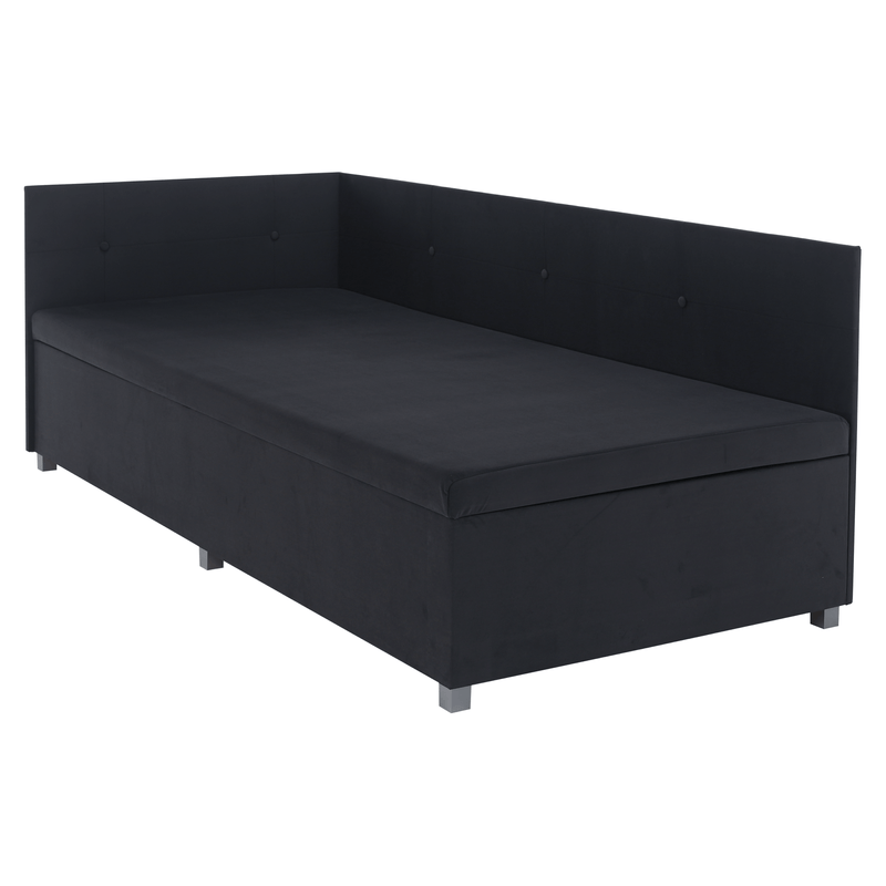 Casa si Gradina - Mobilier - Paturi si accesorii - Paturi - Canapea cu spatiu de depozitare, gri, AURIA UNI - Infinity.ro