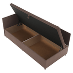 Casa si Gradina - Mobilier - Paturi si accesorii - Paturi - Canapea extensibila cu spatiu de depozitare, maro Taupe, AURIA UNI - Infinity.ro
