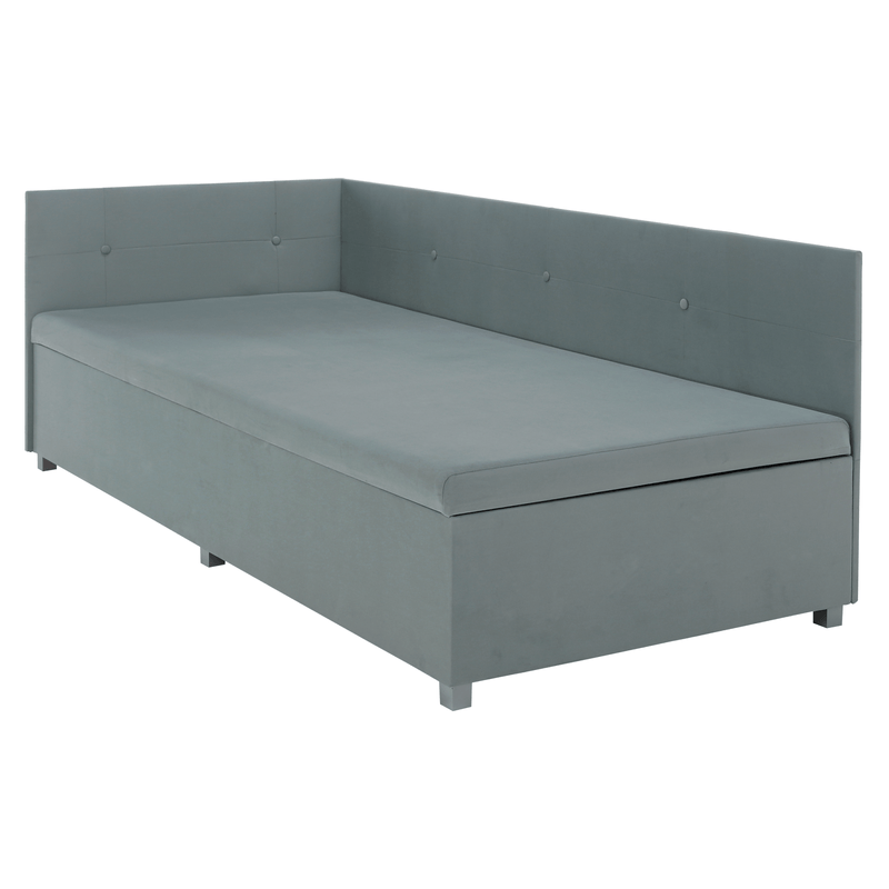Casa si Gradina - Mobilier - Paturi si accesorii - Paturi - Pat de zi cu spatiu de depozitare, mentol, AURIA UNI - Infinity.ro