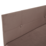 Casa si Gradina - Mobilier - Paturi si accesorii - Paturi - Canapea extensibila cu spatiu de depozitare, maro Taupe, AURIA UNI - Infinity.ro
