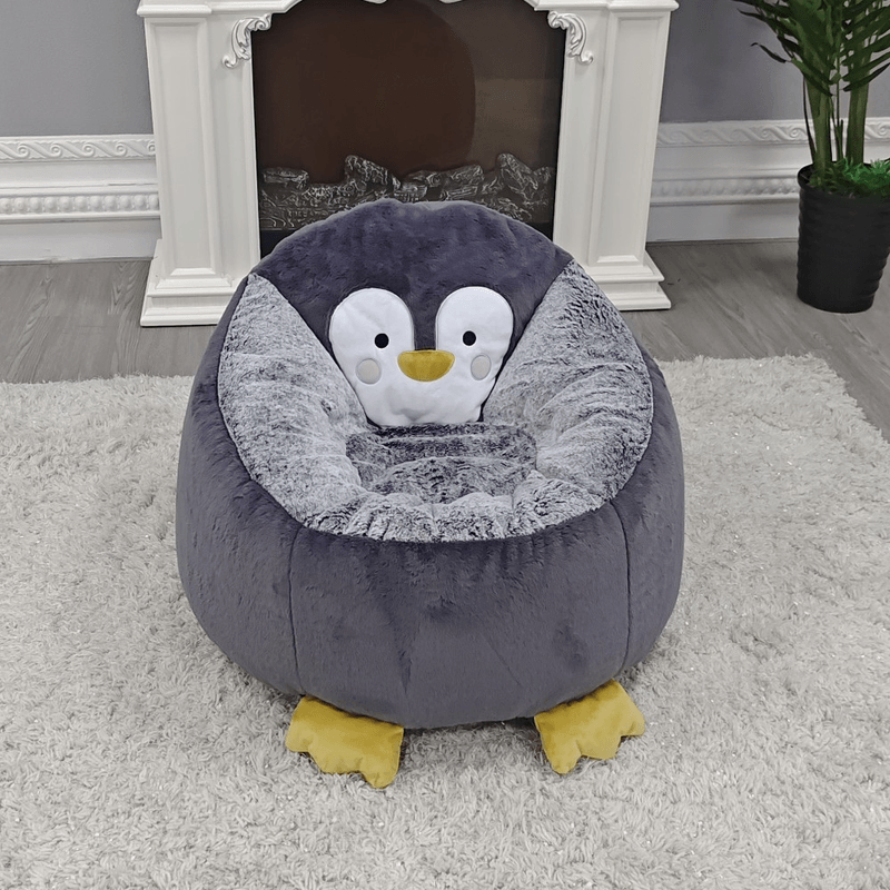 Casa si Gradina - Mobilier - Scaune si fotolii - Fotolii - Fotoliu tip sac pinguin, gri, PINGO - Infinity.ro