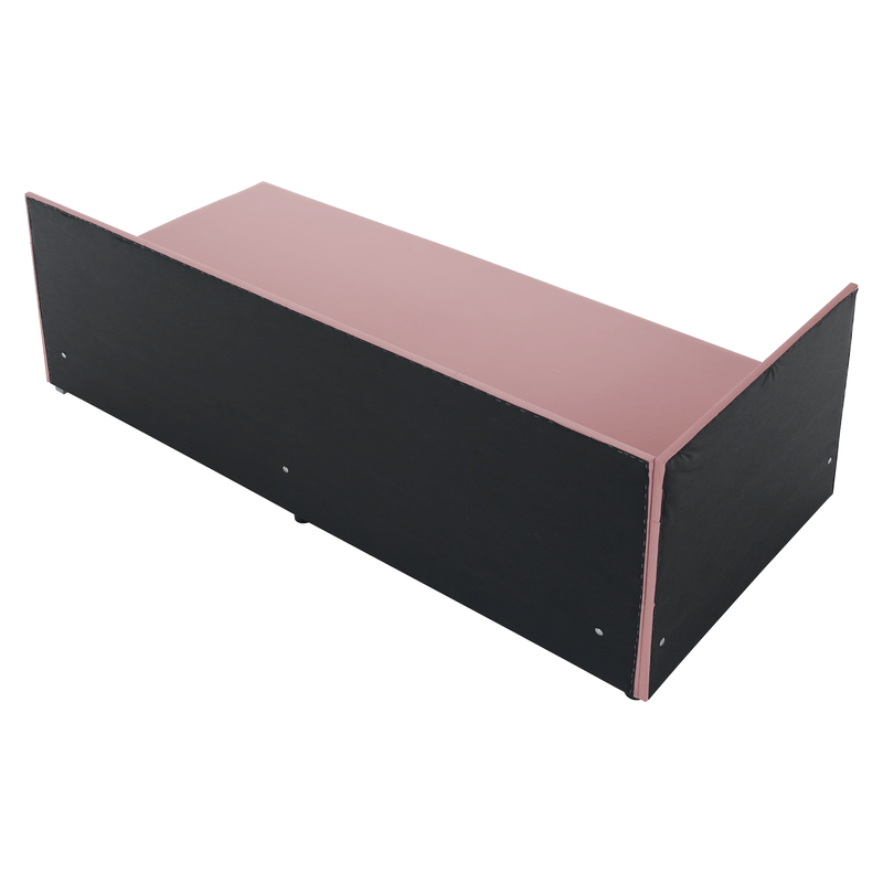 Casa si Gradina - Mobilier - Paturi si accesorii - Paturi - Pat de zi cu spatiu de depozitare, roz, AURIA UNI - Infinity.ro
