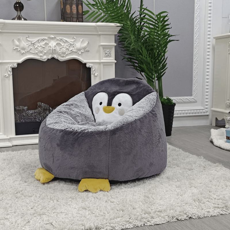 Casa si Gradina - Mobilier - Scaune si fotolii - Fotolii - Fotoliu tip sac pinguin, gri, PINGO - Infinity.ro