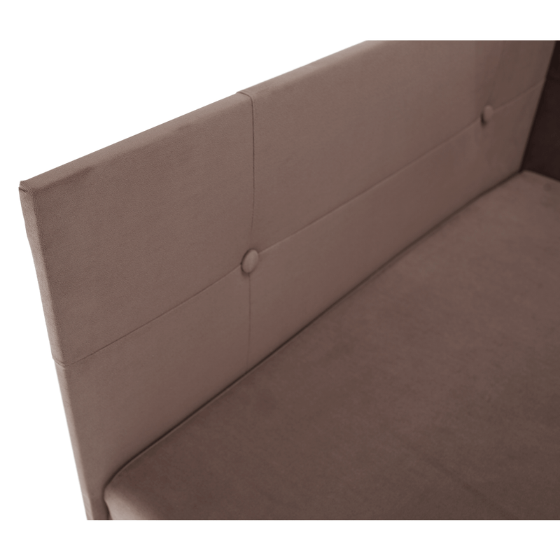 Casa si Gradina - Mobilier - Paturi si accesorii - Paturi - Canapea extensibila cu spatiu de depozitare, maro Taupe, AURIA UNI - Infinity.ro