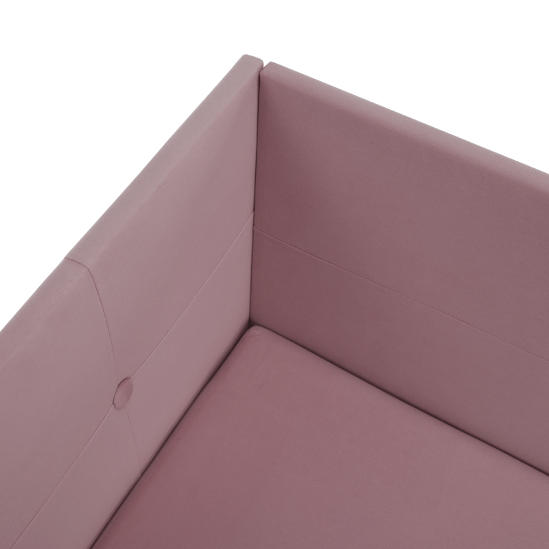 Casa si Gradina - Mobilier - Paturi si accesorii - Paturi - Pat de zi cu spatiu de depozitare, roz, AURIA UNI - Infinity.ro