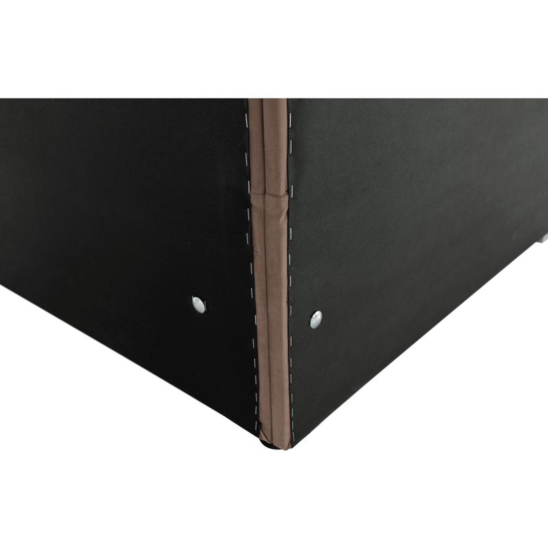 Casa si Gradina - Mobilier - Paturi si accesorii - Paturi - Canapea extensibila cu spatiu de depozitare, maro Taupe, AURIA UNI - Infinity.ro