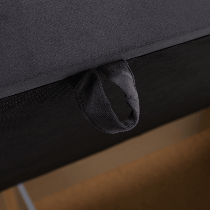Casa si Gradina - Mobilier - Paturi si accesorii - Paturi - Canapea cu spatiu de depozitare, gri, AURIA UNI - Infinity.ro