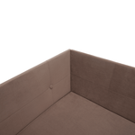 Casa si Gradina - Mobilier - Paturi si accesorii - Paturi - Canapea extensibila cu spatiu de depozitare, maro Taupe, AURIA UNI - Infinity.ro