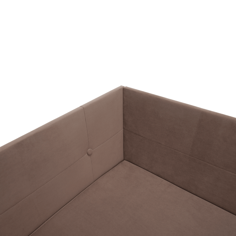 Casa si Gradina - Mobilier - Paturi si accesorii - Paturi - Canapea extensibila cu spatiu de depozitare, maro Taupe, AURIA UNI - Infinity.ro