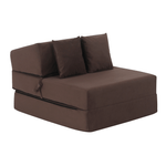 Casa si Gradina - Mobilier - Saltele si somiere - Saltele - Saltea pliabila/fotoliu extensibil, 2 in 1, maro Taupe, PELOS - Infinity.ro