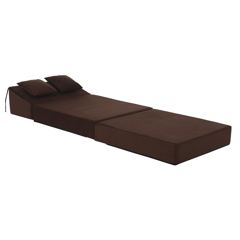 Casa si Gradina - Mobilier - Saltele si somiere - Saltele - Saltea pliabila/fotoliu extensibil, 2 in 1, maro, PELOS - Infinity.ro