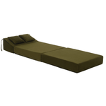 Casa si Gradina - Mobilier - Saltele si somiere - Saltele - Saltea pliabila/fotoliu extensibil, 2 in 1, masliniu, PELOS - Infinity.ro