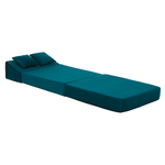Casa si Gradina - Mobilier - Saltele si somiere - Saltele - Saltea pliabila/fotoliu extensibil, 2 in 1, petrol, PELOS - Infinity.ro