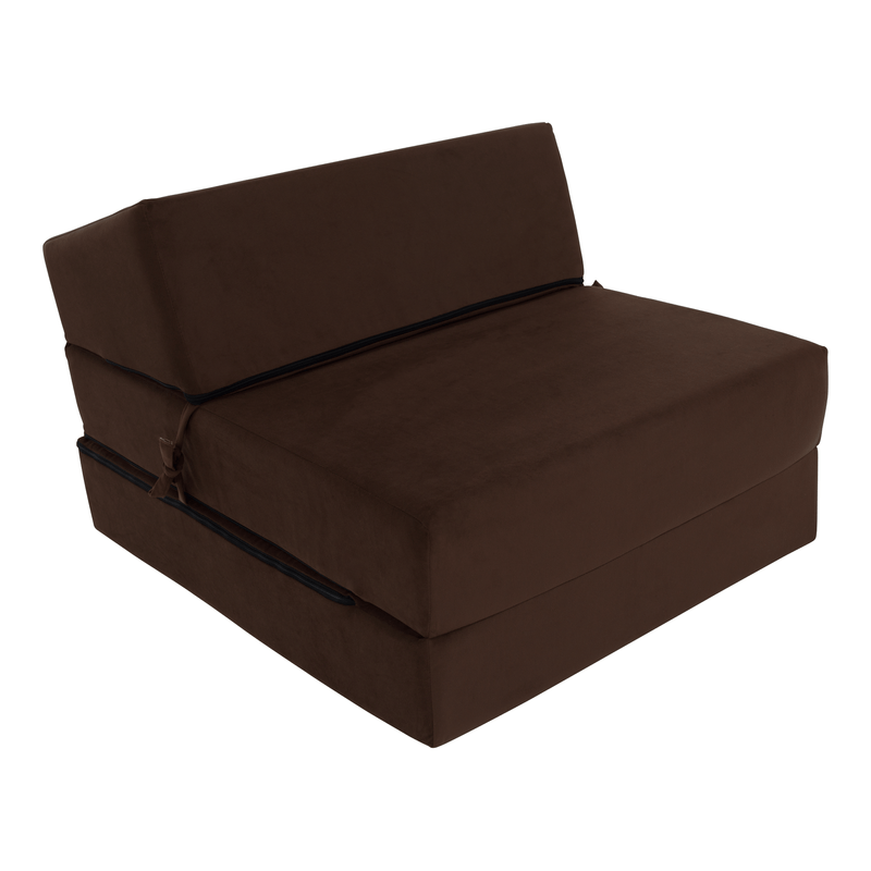 Casa si Gradina - Mobilier - Saltele si somiere - Saltele - Saltea pliabila/fotoliu extensibil, 2 in 1, maro, PELOS - Infinity.ro