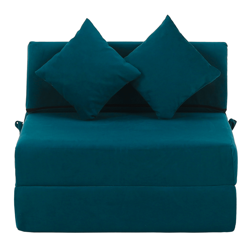 Casa si Gradina - Mobilier - Saltele si somiere - Saltele - Saltea pliabila/fotoliu extensibil, 2 in 1, petrol, PELOS - Infinity.ro