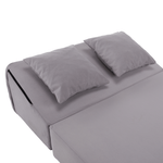 Casa si Gradina - Mobilier - Saltele si somiere - Saltele - Saltea pliabila/fotoliu extensibil, 2 in 1, gri deschis, PELOS - Infinity.ro