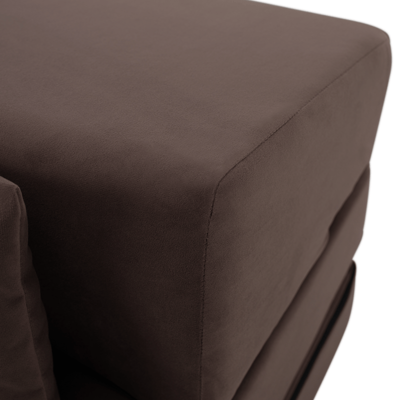 Casa si Gradina - Mobilier - Saltele si somiere - Saltele - Saltea pliabila/fotoliu extensibil, 2 in 1, maro Taupe, PELOS - Infinity.ro