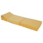Casa si Gradina - Mobilier - Saltele si somiere - Saltele - Saltea pliabila/fotoliu extensibil, 2 in 1, galben, PELOS - Infinity.ro