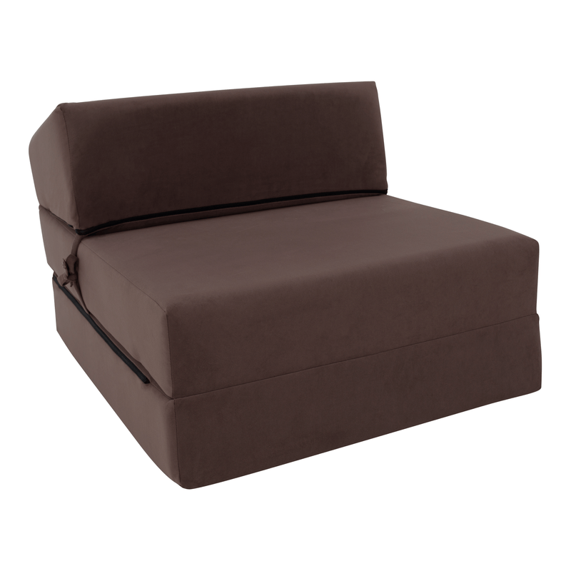 Casa si Gradina - Mobilier - Saltele si somiere - Saltele - Saltea pliabila/fotoliu extensibil, 2 in 1, maro Taupe, PELOS - Infinity.ro