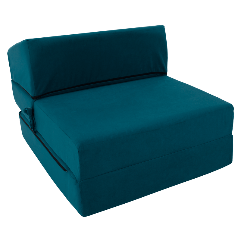 Casa si Gradina - Mobilier - Saltele si somiere - Saltele - Saltea pliabila/fotoliu extensibil, 2 in 1, petrol, PELOS - Infinity.ro