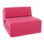 Casa si Gradina - Mobilier - Saltele si somiere - Saltele - Saltea pliabila/fotoliu extensibil, 2in1, roz magenta, PELOS - Infinity.ro