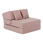 Casa si Gradina - Mobilier - Saltele si somiere - Saltele - Saltea pliabila/fotoliu extensibil, 2 in 1, roz, PELOS - Infinity.ro
