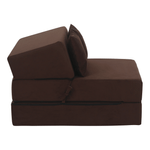 Casa si Gradina - Mobilier - Saltele si somiere - Saltele - Saltea pliabila/fotoliu extensibil, 2 in 1, maro, PELOS - Infinity.ro