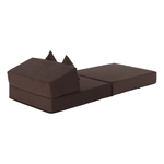 Casa si Gradina - Mobilier - Saltele si somiere - Saltele - Saltea pliabila/fotoliu extensibil, 2 in 1, maro Taupe, PELOS - Infinity.ro