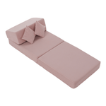 Casa si Gradina - Mobilier - Saltele si somiere - Saltele - Saltea pliabila/fotoliu extensibil, 2 in 1, roz, PELOS - Infinity.ro