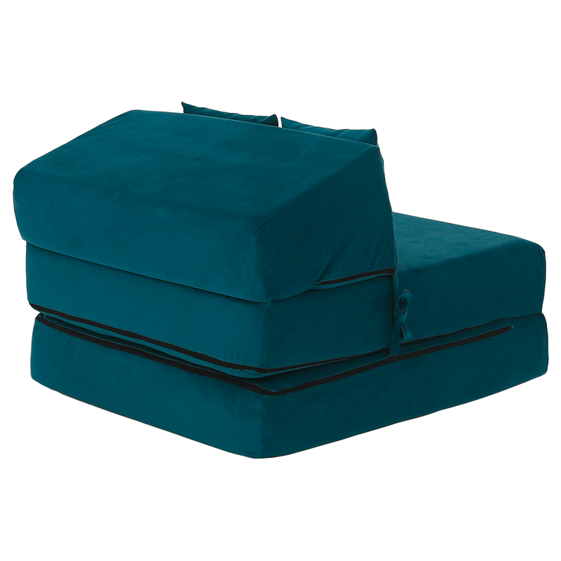 Casa si Gradina - Mobilier - Saltele si somiere - Saltele - Saltea pliabila/fotoliu extensibil, 2 in 1, petrol, PELOS - Infinity.ro