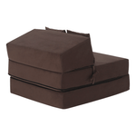 Casa si Gradina - Mobilier - Saltele si somiere - Saltele - Saltea pliabila/fotoliu extensibil, 2 in 1, maro Taupe, PELOS - Infinity.ro