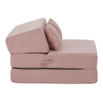 Casa si Gradina - Mobilier - Saltele si somiere - Saltele - Saltea pliabila/fotoliu extensibil, 2 in 1, roz, PELOS - Infinity.ro